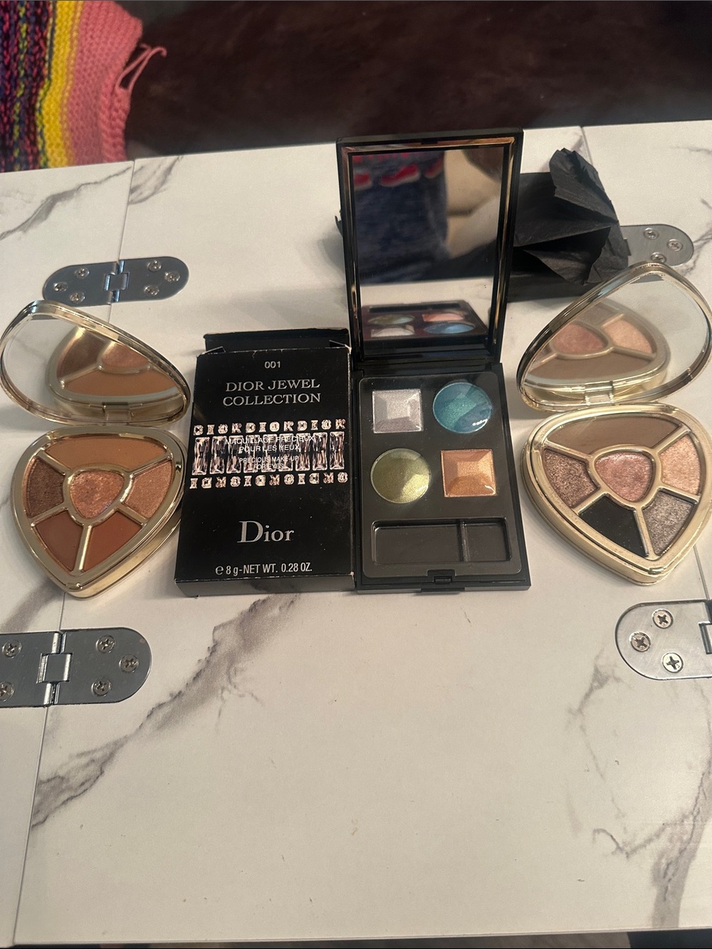 Dior 2 Dolce Gabbana eyeshadows Bundle of 3